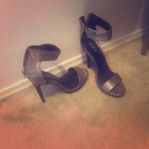 Silver Glam Stillettos